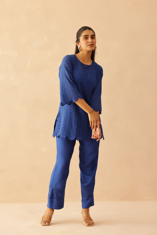 Blue Aster Co-ord set