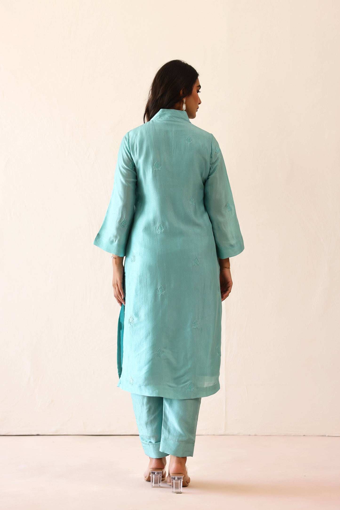 Aqua Blue Sienna Suit Set