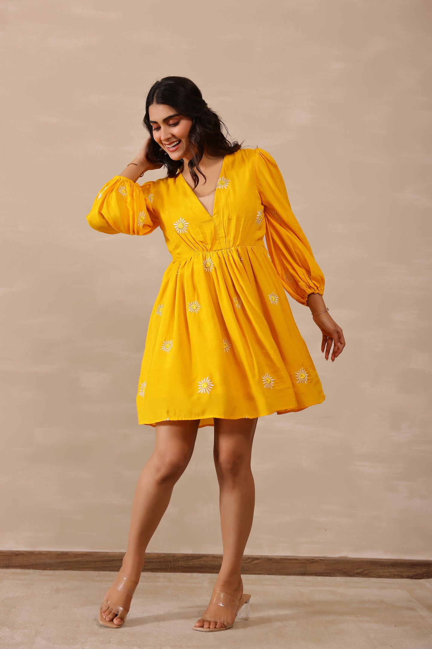 Yellow Daisy Dress
