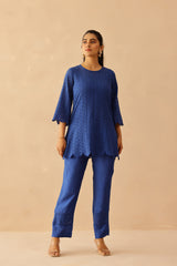 Blue Aster Co-ord set