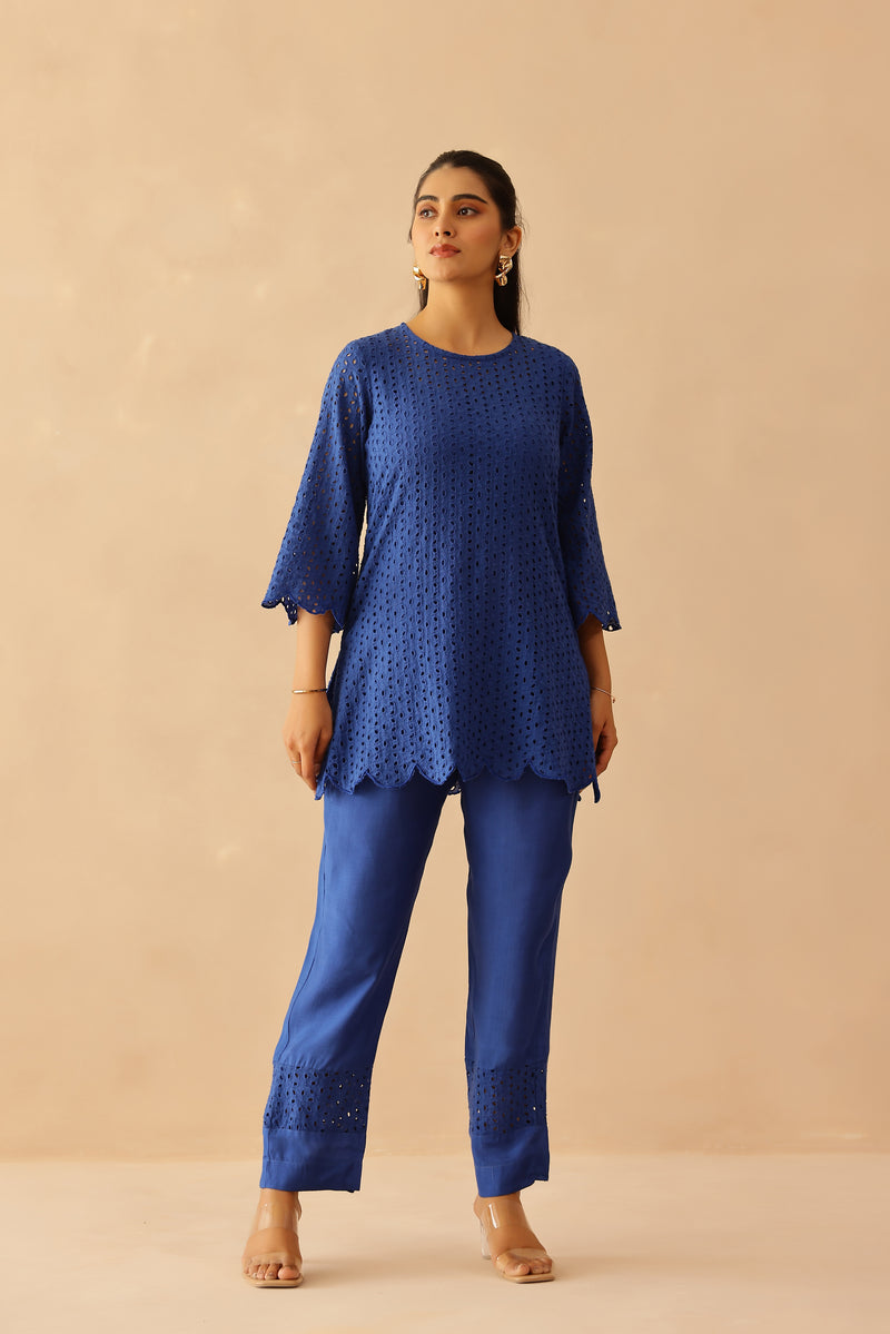 Blue Aster Co-ord set