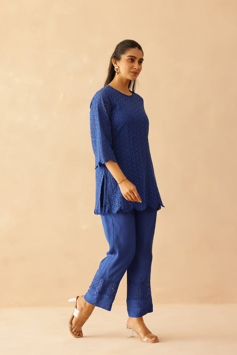 Blue Aster Co-ord set