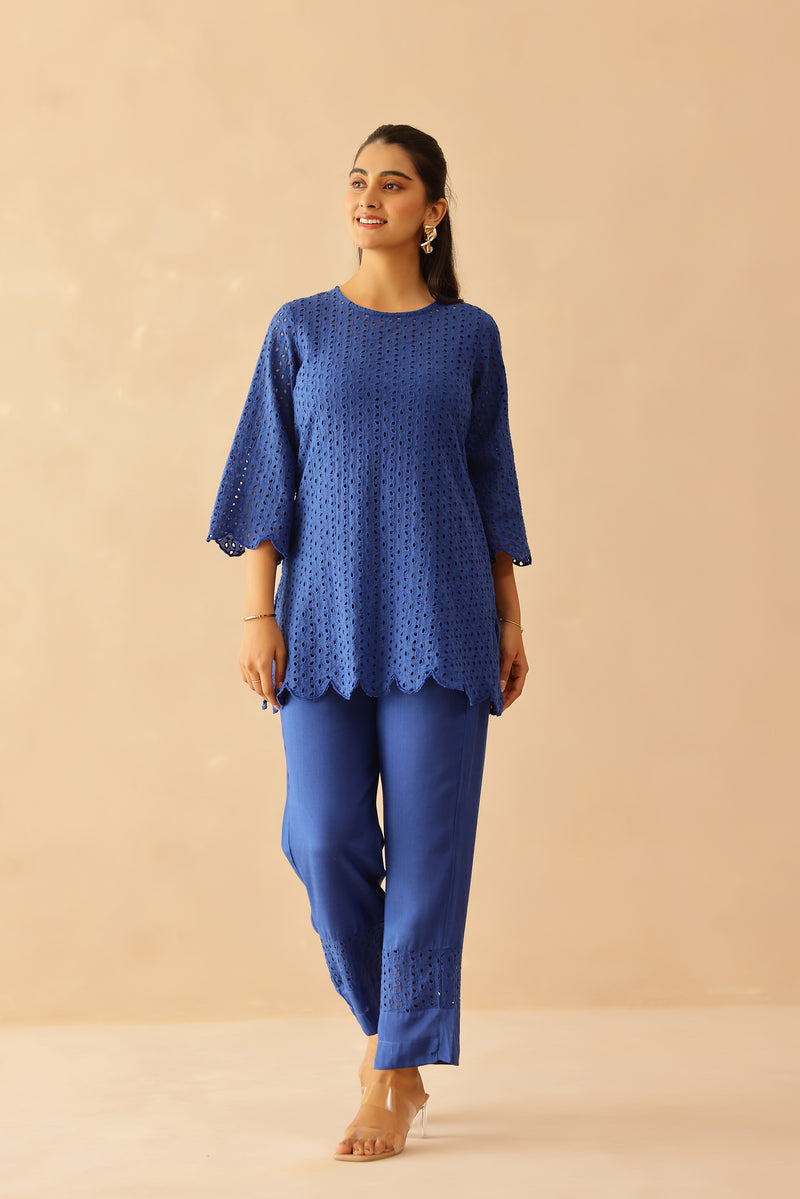 Blue Aster Co-ord set