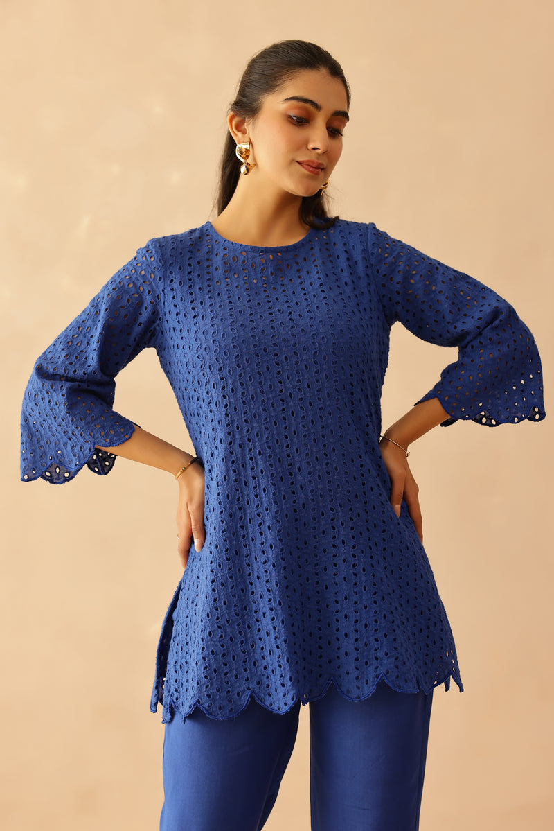 Blue Aster Co-ord set