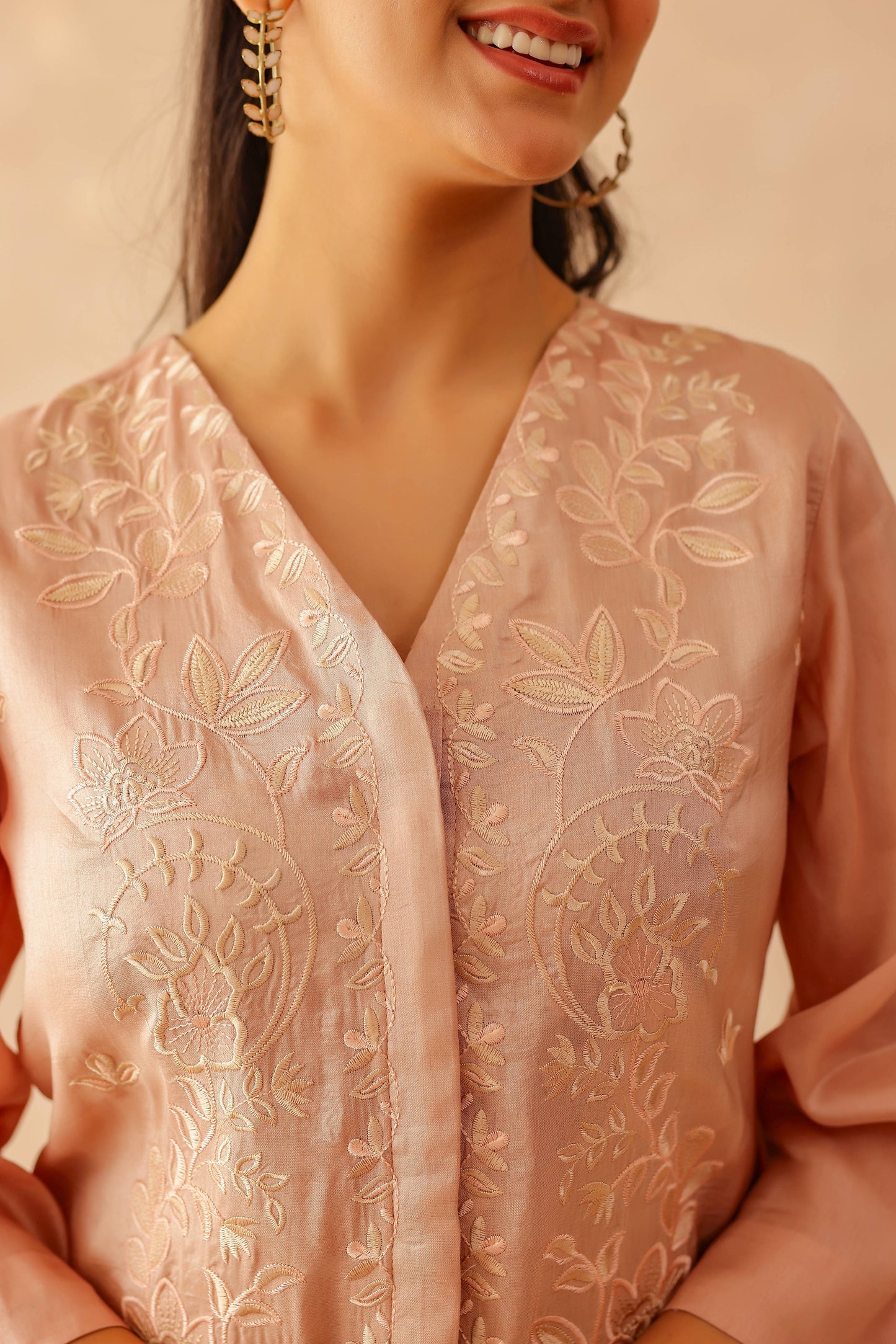 Dusty Pink Lily Suit Set