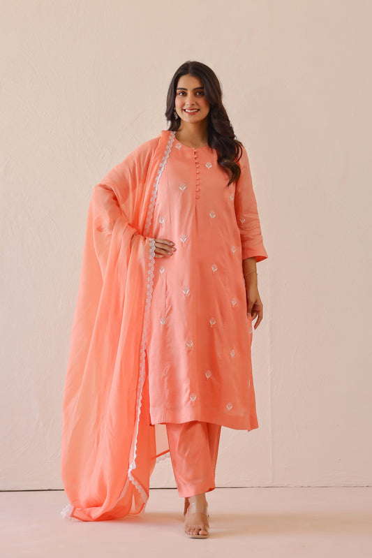 Pink Calla Suit Set( Set of 3 )