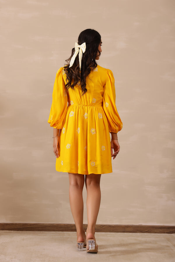 Yellow Daisy Dress