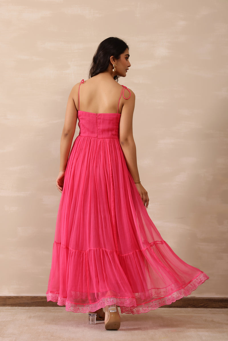 Fuchsia Pink Roseate Dress
