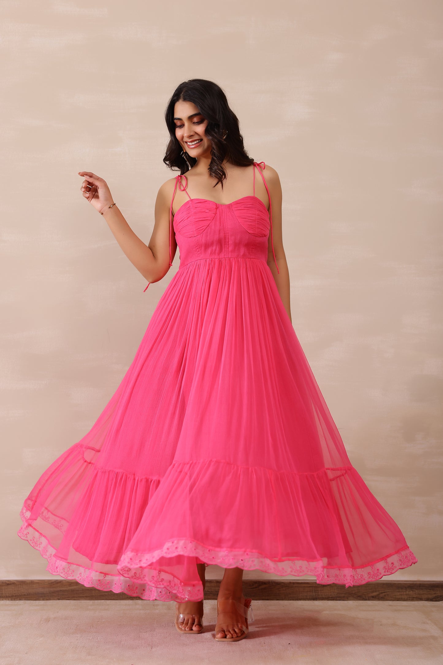 Fuchsia Pink Roseate Dress