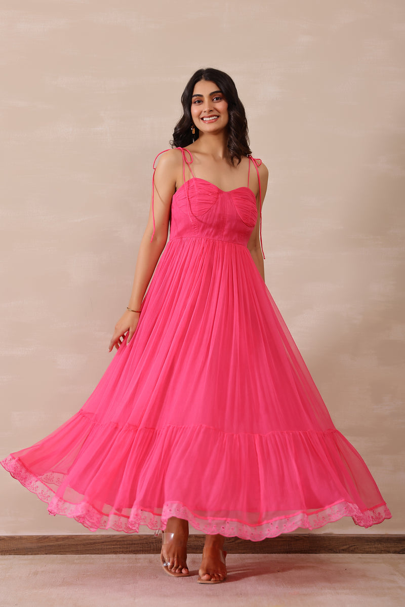Fuchsia Pink Roseate Dress