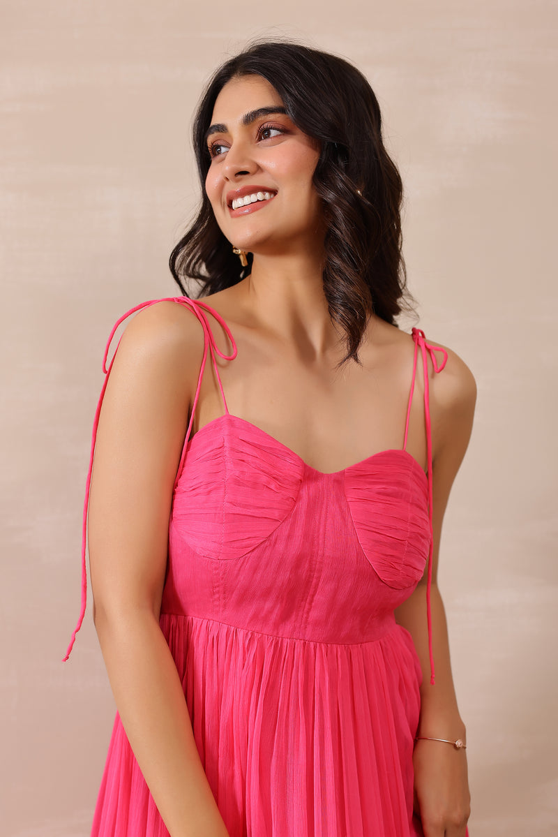 Fuchsia Pink Roseate Dress